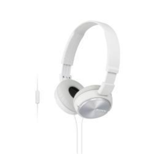SONY MDR-ZX310AP CUFFIE CON MICROFONO 1 JACK 3.5mm WHITE